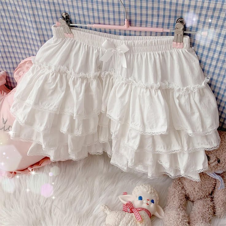 Lace patchwork, Ruffled layers, Cute bow, Material: polyester Color: Pink, Apricot, White, Black Size: One Size Elastic Waist: 60-100cm Length: 45cm There may be 2-3cm error due to manual measurement. Please kindly remind asian size is usually smaller than western size. Please do not care about the size name, but check Cute White School Bottoms, White Harajuku School Bottoms, White Harajuku Style School Bottoms, Fairy Kei Ruffled Bottoms For Summer, Fairy Kei Ruffle Bottoms For Summer, Kawaii Ruffled Bottoms For Summer, Kawaii Ruffle Bottoms For Summer, Kawaii Summer Bottoms With Ruffles, Cute Ruffled Bloomers For Spring