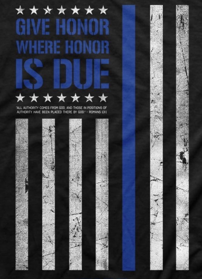 a black shirt with an american flag and the words give honor where honor is due