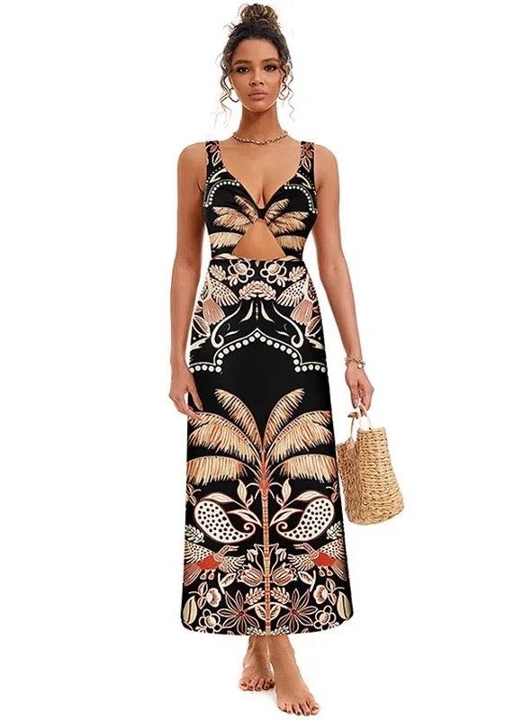 This African Print One-Piece Swimsuit and Maxi Skirt set is perfect for a day at the beach. The swimsuit features a unique hollow out design and the matching skirt adds a stylish touch. Made with high-quality materials and vibrant African print, this set is sure to make a statement. *Return and exchange are not supported Maxi Skirt Set, A Day At The Beach, Day At The Beach, African Print, Be Perfect, At The Beach, One Piece Swimsuit, Skirt Set, Maxi Skirt