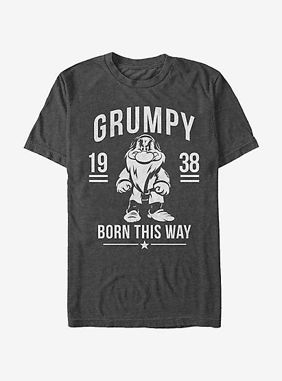 a t - shirt that says grumpy, born this way