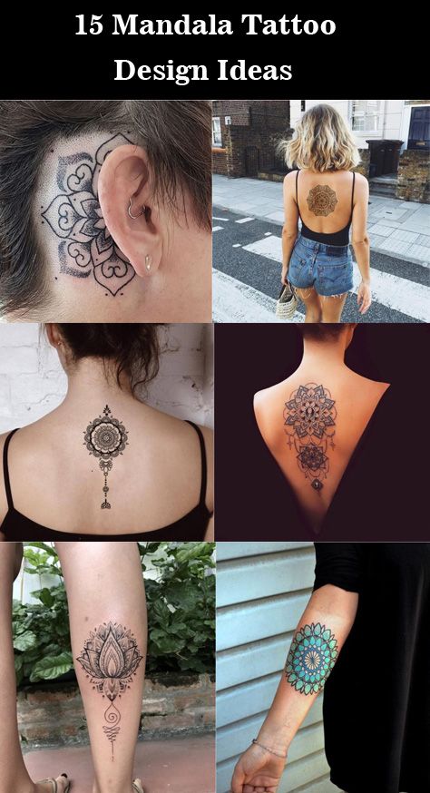 the back of a woman's neck with tattoos on it