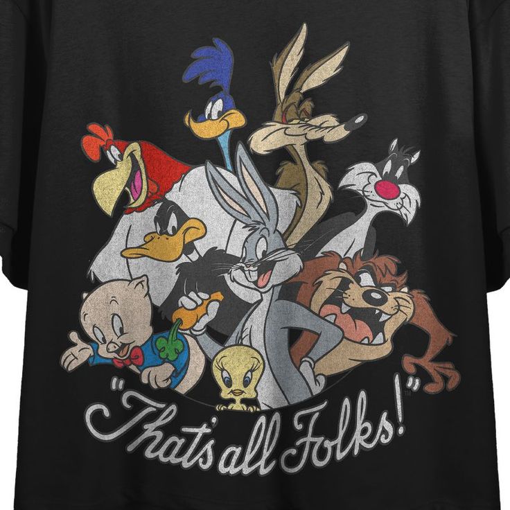 Show off the cartoon style of this juniors' Looney Tunes graphic tee. Show off the cartoon style of this juniors' Looney Tunes graphic tee. Crewneck Short sleevesFIT & SIZING Cropped lengthFABRIC & CARE Cotton Machine wash Imported Size: Large. Color: Black. Gender: female. Age Group: kids. Novelty Cartoon Print T-shirt For Streetwear, Cartoon Style Cotton Top With Letter Print, Cotton Cartoon Style Tops With Letter Print, Cotton Cartoon Print Tops, Pop Culture Character Print Tops For Fans, Cotton Cartoon Character Print Tops, Cotton Cartoon Tops With Character Print, Cotton Tops With Cartoon Character Print, Cartoon Character Print Short Sleeve Tops