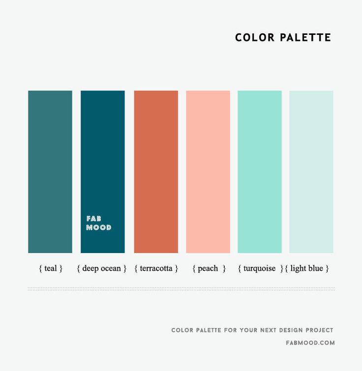 the color palette is shown with different colors