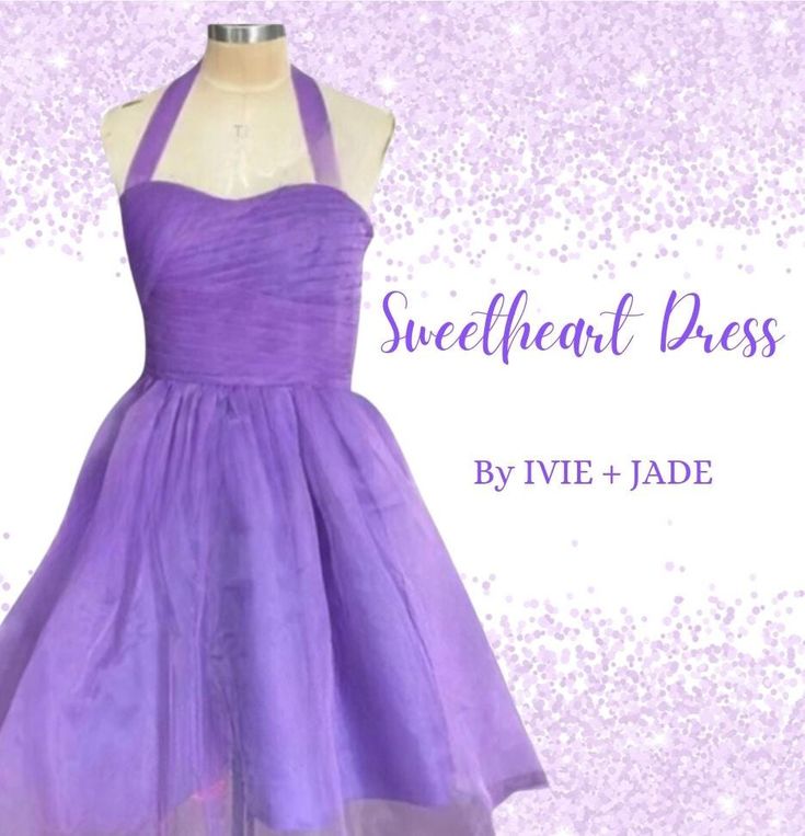 IVIE + JADE Original Exclusive Step into star Style with our Lovely Twirly Inspired Concert Tour Dress- In youth sizes Our celebrity inspired outfit is the perfect choice to channel your inner star. Indulge in the captivating charm of our purple organza sweetheart dress, designed to elevate your style for the concert tour or for any themed event. 🎵 Star Inspired: Embrace the spirit of the stage with our twirly purple halter dress, perfect for channeling iconic style. 🌟 Perfect for Concert Tours: This fun dress is the ideal outfit choice for making a statement at your concert tour. Also makes a great cosplay outfit or Halloween Costume. Perfect birthday dress for the birthday girl. Makes a beautiful outfit for cosplay parties as well. The organza fabric of this dress is shiny and twirly a Dress Up Themes, Celebrity Inspired Outfits, Perfect Birthday Dress, Violet Dress, Girl Celebrities, Glamorous Style, Twirl Dress, Sweetheart Dress, Outfit Dress