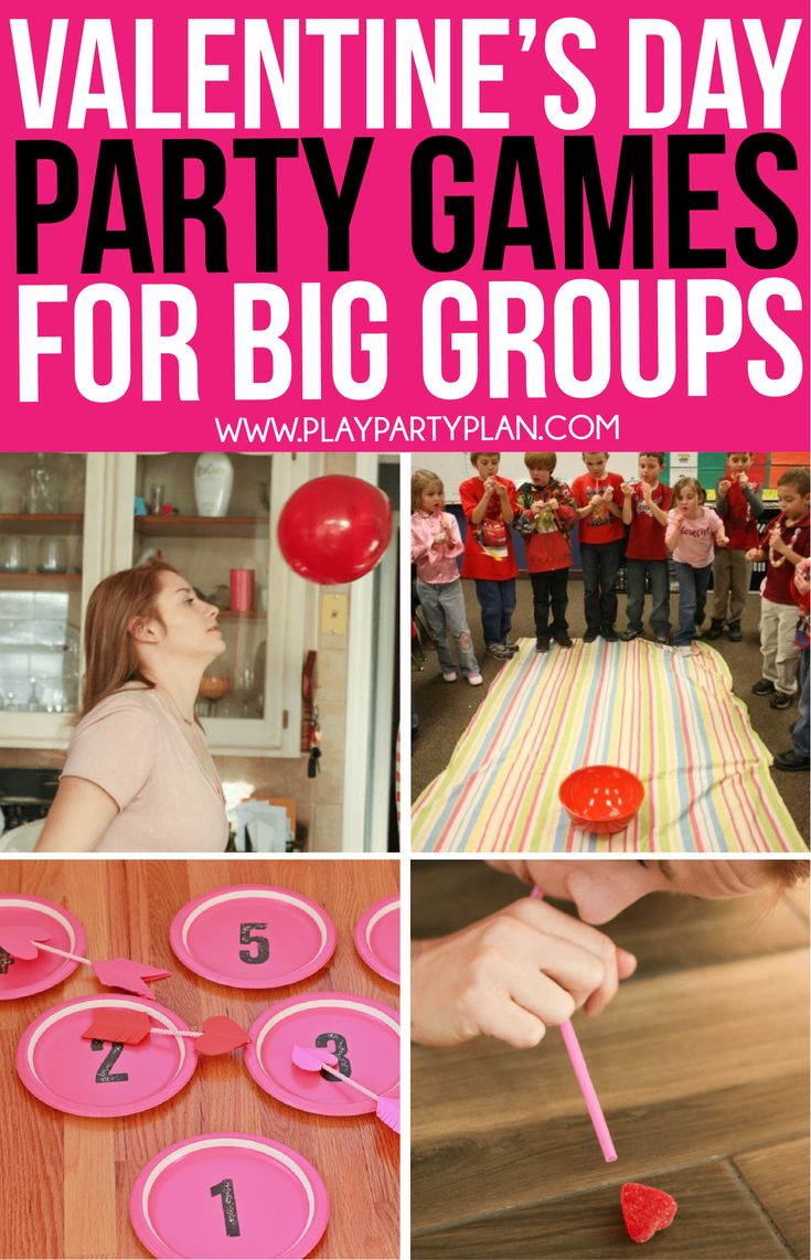 valentine's day party games for big groups that are fun and easy to do