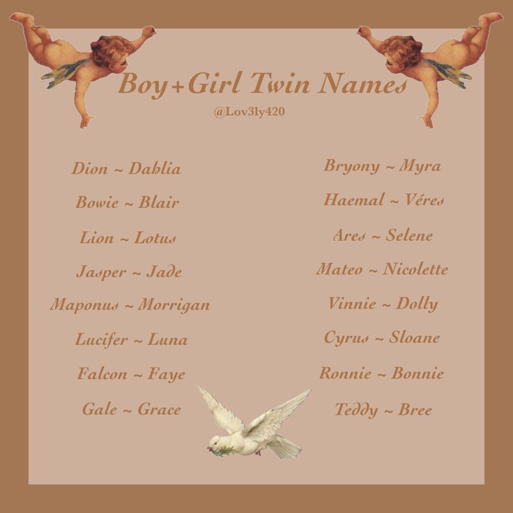 Twin Names Aesthetic, Twin Names Ideas, Twins Boy And Girl Names, Writing Twins, Fantasy Twin Names, Twins Boy And Girl Aesthetic, Twins Names Boy And Girl, M Names For A Girl, Baby Twin Names