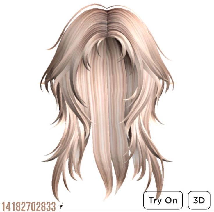 Long Layered Wolf Cut, Brookhaven Codes Hair, Layered Wolf Cut, Blonde Hair Roblox, Brookhaven Codes, Brown Hair Roblox, Blonde Kids, Tan Skin Blonde Hair, Hair Codes