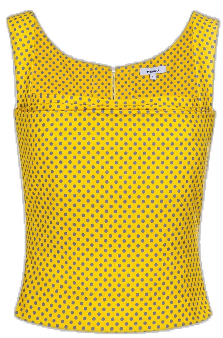 Mimi Wade, Corset Back Dress, Yellow Polka Dot, Statement Dress, Everyday Dresses, Corset Dress, Dress Backs, Paris Fashion, Bottoms Pants