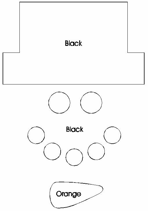 the diagram shows how to make an orange shape for each child's head