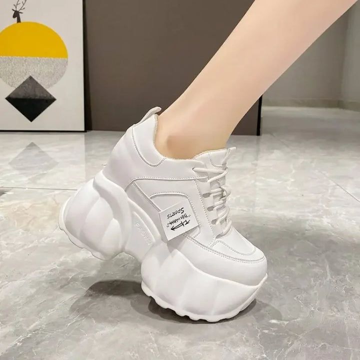 🌟 Elevate Your Style: Chunky Platform Sneakers

👟 Bold and Trendy:

Make a statement with Chunky Platform Sneakers, designed for those who want to add a touch of boldness to their footwear collection. These sneakers are a must-have for those who crave both style and comfort. Chunky Platform Sneakers, White Platform Sneakers, Platform Design, Casual Wedges, White Platform, Chic Shop, Black High Tops, Shoes Heels Wedges, Mesh Shoes