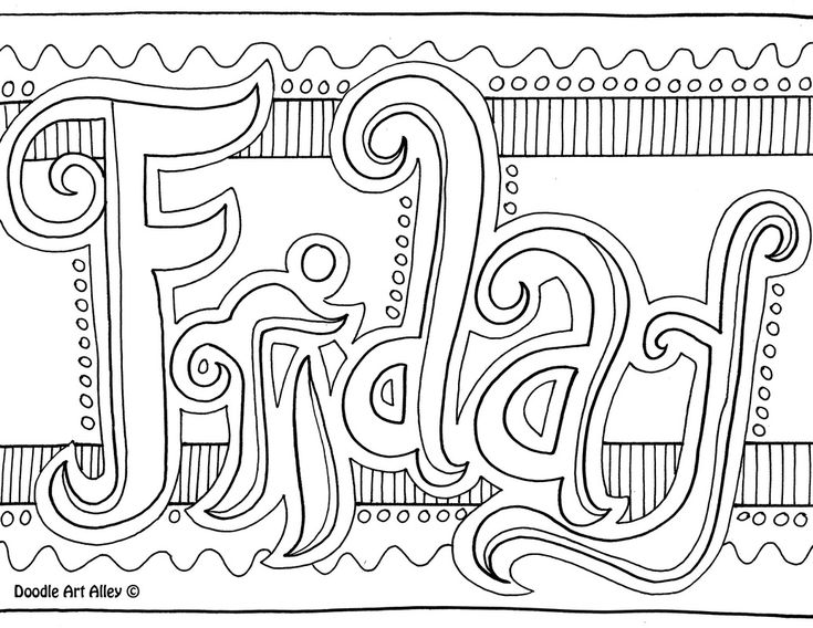 an adult coloring book page with the word dad in cursive writing on it