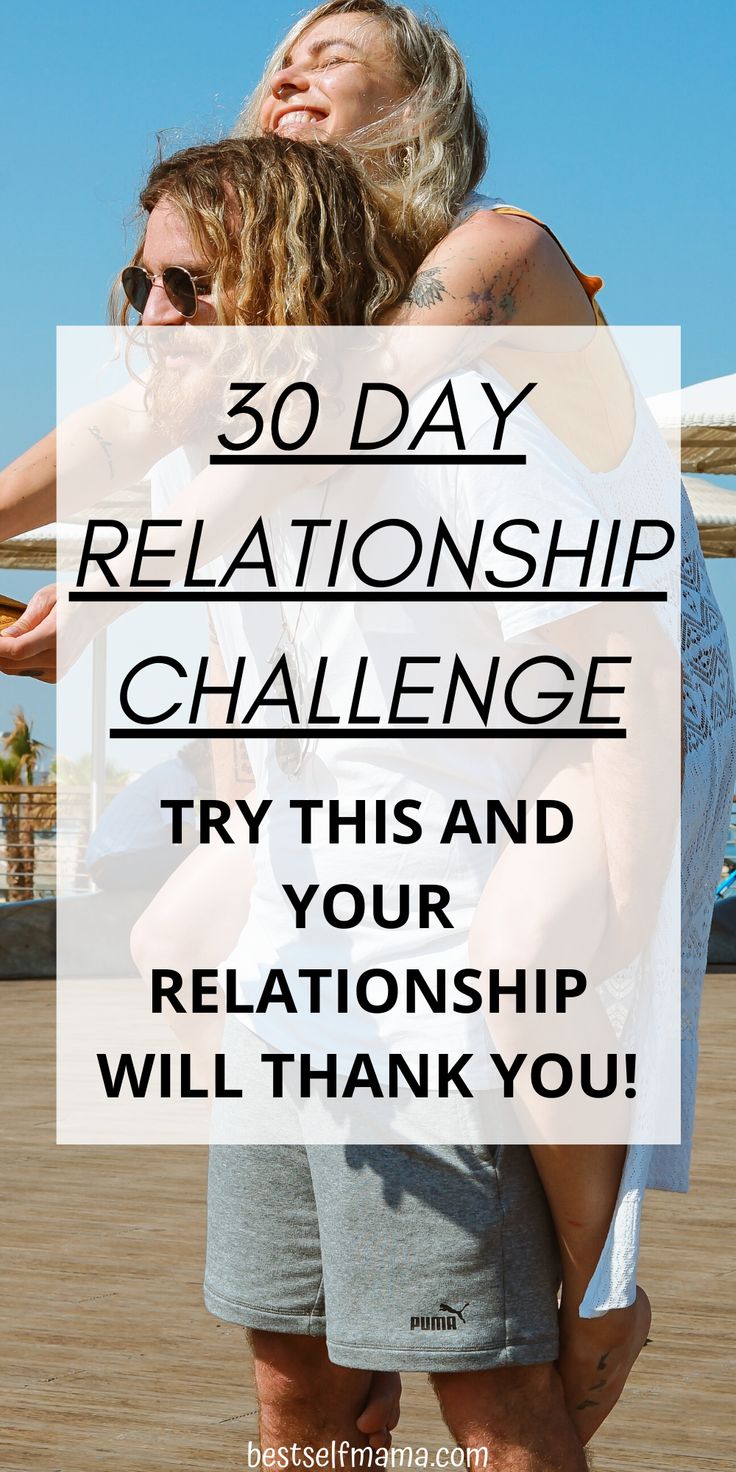 30 Day Relationship Challenge, Couple Challenge, Improve Marriage, Marriage Challenge, Couples Challenges, Marriage Issues, Marriage Therapy, 30 Day Challenges, Dating Ideas