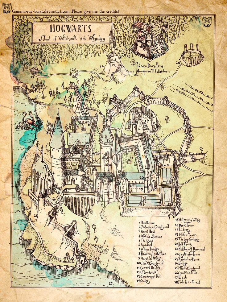 an old map with many buildings on it