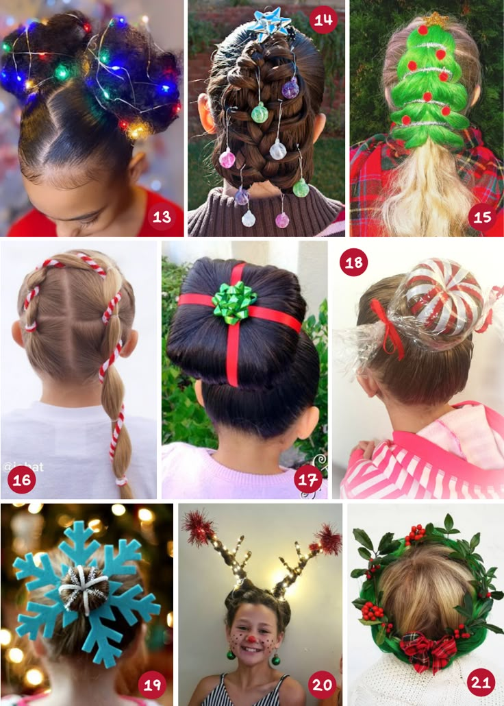 Whoville Hair, Girl Hair Dos, Kid Hair, Toddler Hairstyles, Wacky Hair Days, Holiday Hair, Wacky Hair, Crazy Hair Day, Photos Booth