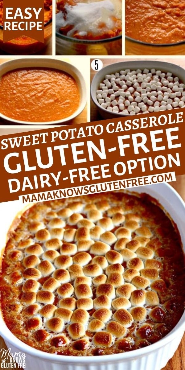 how to make sweet potato casserole gluten - free dairy - free option