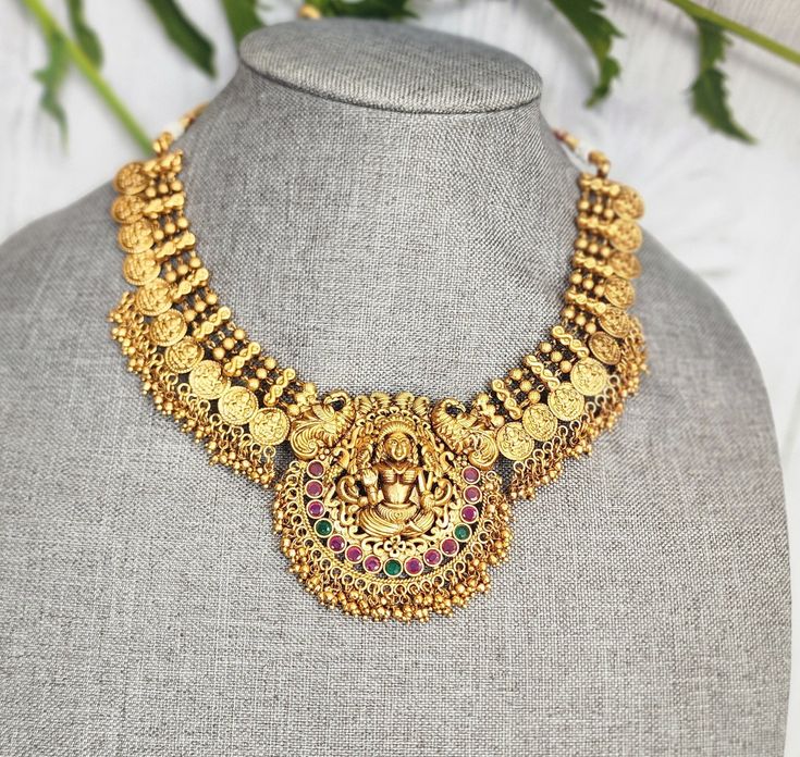 Add charm and charisma to your beautiful personality with these beautifully designed and handcrafted Brass necklaces. The antique finish gives this Necklace a very eye-catching look. Long necklace designed beautifully and compliments very well. Wear it with any of your party or casual outfits and grab compliments all the way! Beautiful Personality, Brass Necklace, Gold Plated Necklace, Antique Finish, Your Beautiful, Gold Design, Necklace Designs, Long Necklace, Necklace Set