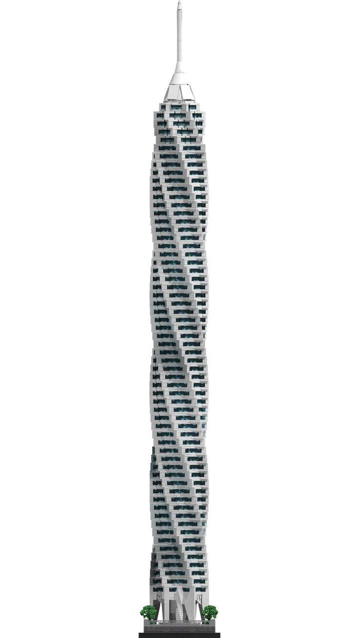 a very tall building that is in the shape of a tower