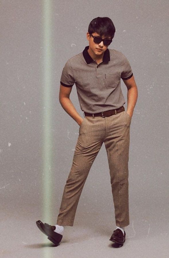 Daniel Padilla Suit, Tito Outfit Men, Tito Fits, Ootd Retro 90s, Daniel Padilla Aesthetic, Daniel Padilla Outfit, Ootd Retro, Dj Style, Men Poses