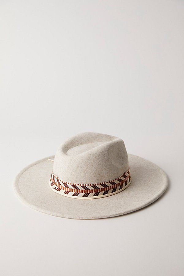 Forever cool and classic, this forever essential hat is featured in a staple wide-brim style and soft felt fabrication with defined band at center for an added special, western-inspired touch. **Features:** Classic wide brim style, dipped crown, defined band at center **Why We ❤ It:** Sure to be a staple in your accessories collection for countless years to come, this so timeless hat is just as versatile as it is vintage-inspired. | Kimi Rancher Hat by Free People in Grey Western Wide Brim Fedora For Fall, Flat Crown Fedora For Western-themed Fall Events, Wide Brim Felt Hat For Rodeo In Fall, Spring Flat Brim Felt Hat For Western-themed Events, Chic Fall Hat Bands For Rodeo, Country Style Fedora With Flat Brim For Fall, Chic Hat Bands For Rodeo In Fall, Country Style Flat Brim Fedora For Fall, Beige Felt Hat For Fall Country Events