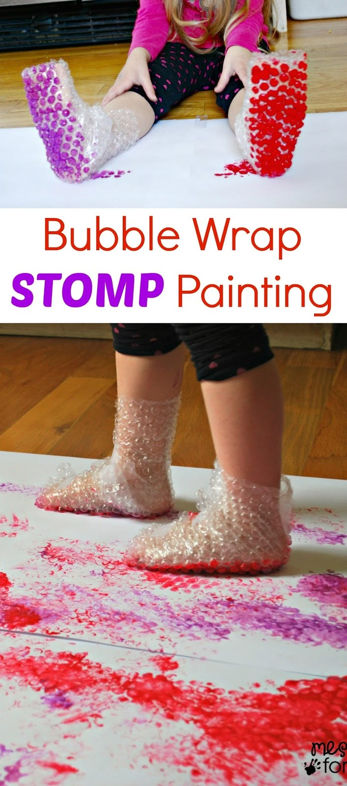 In my home, I have a closet of kids art and activity supplies, and when I am looking for ideas, I sometimes just go and look inside and see what inspires me. Today, I noticed some easel paper and bubble wrap. We have had lots of fun with bubble wrap in the past, creating Bubble Wrap Prints and Painting with Rolling Pins and Bubble Wrap. I decided to pair up bubble wrap and paint again, but this time I wanted it to be more of a gross motor experience. And so, Bubble Wrap Stomp Painting was born. Paint Converse, Bedazzled Converse, Customized Converse, Easy Toddler Activities, Nursery Activities, Toddler Arts And Crafts, Childcare Activities, Baby Learning Activities, Daycare Activities