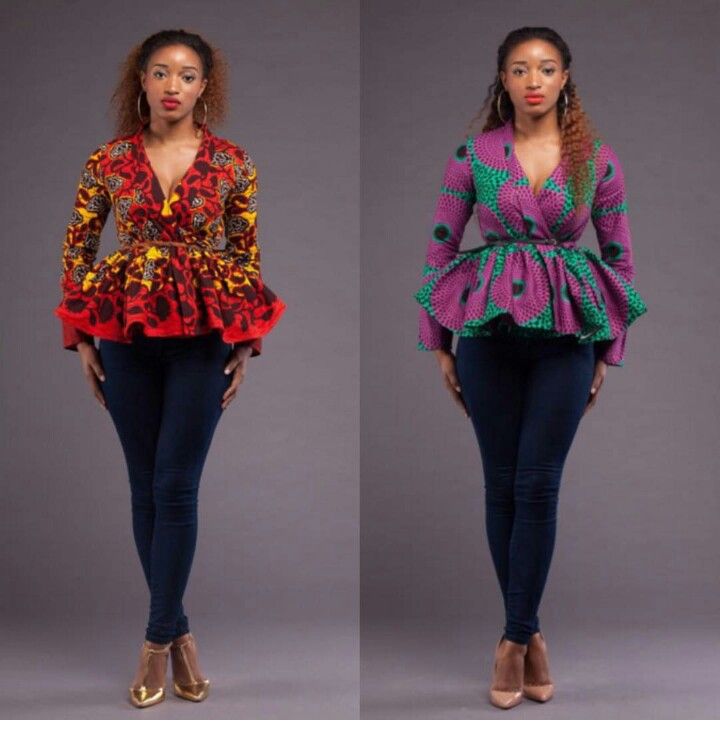 Peplum tops Ankara Peplum Tops, African Print Tops, Ghanaian Fashion, African Fashion Designers, African Fashion Skirts, African Fashion Ankara, African Fashion Modern, African Inspired Fashion, African Print Dresses