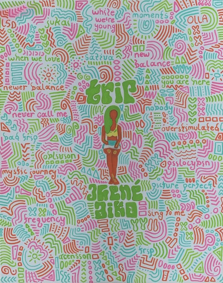 an image of a poster with the words green apple in different colors and patterns on it