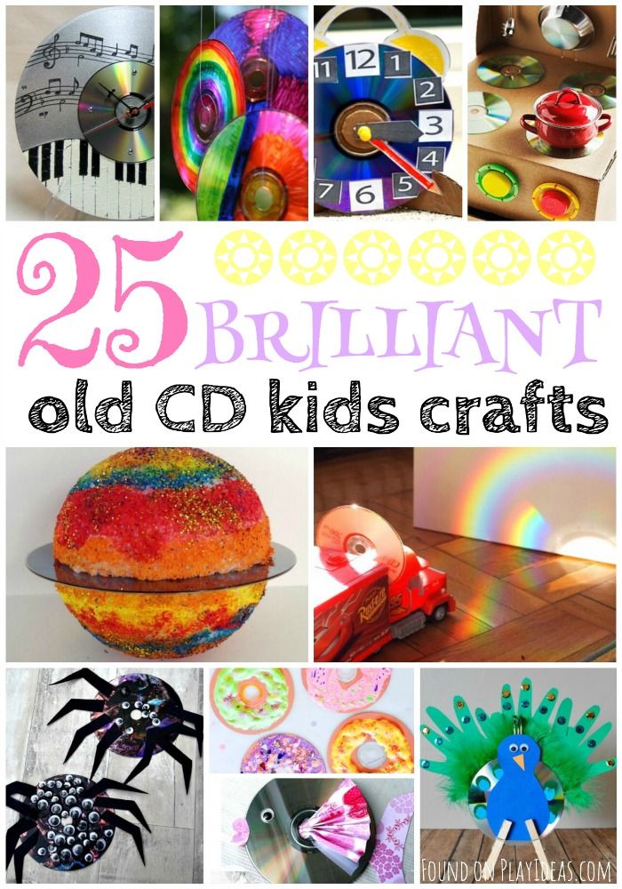 25 brilliant old cd kids crafts that are fun and easy to do with the kids