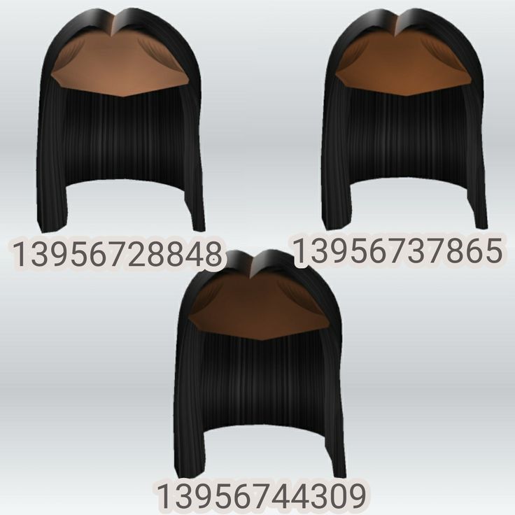 three different views of the back of a chair with hair on it and numbers below