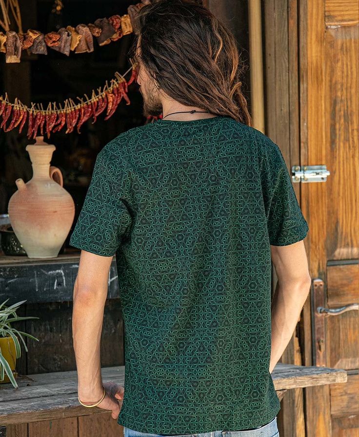 NEW In Store: Flower Of life Shirt For Men. Made from 100% soft lightweight and airy 30/1 super combed cotton. Crew neck and casual regular fit, available in small, medium, large, X-large & 2XL. Exclusive, comfortable and stylish custom designed tee with psychedelic art printed in high quality silk screen printing. ✥ SIZE: S / M / L / XL / 2XL please look for size details on the last picture and make sure it fits you, If you need more help with it contact us ;) *Our model, 186cm / 6'1'' Tall Relaxed Fit Crew Neck T-shirt For Festivals, Casual Relaxed Fit T-shirt For Festivals, Festival Crew Neck T-shirt With Relaxed Fit, Festival Relaxed Fit Crew Neck T-shirt, Relaxed Fit Crew Neck Top For Festivals, Green Short Sleeve T-shirt For Festivals, Casual Cotton T-shirt For Festivals, Green Crew Neck T-shirt For Festival, Casual Screen Print Tops For Festivals