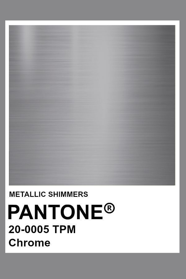 an advertisement for metallic shimer's pantone e 20 - 002 tpm ice palace