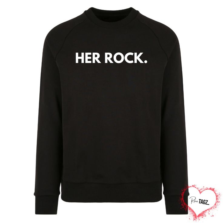 Show off your loving bond with our “Her Rock” & "His Peace" Couple Sweatshirts. Stay warm and stylish while showing the world your love. Unisex sweatshirts, handmade with HTV. Made to order. Contact us to customize or for more color options. During high volume times, custom orders may take up to 7-10 business days to process and 3-5 business days to ship. We are not responsible for USPS shipping delays or lost packages. Couple Sweatshirts, Black White Logo, Logo L, Couple Tees, Couples Sweatshirts, Custom Clothes, Stay Warm, Unisex Sweatshirt, Custom Orders