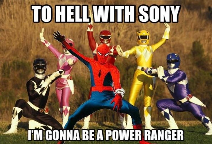 the power rangers are doing different things together