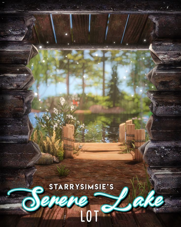 the cover for starlymisie's serene lake lot