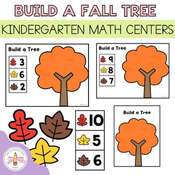 the fall tree worksheet for children to learn how to build a fall tree