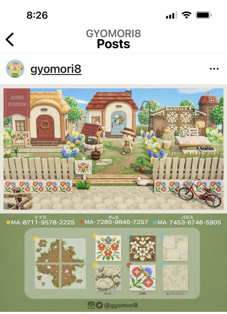 an advertisement for the gyoomiri post's website, with pictures of houses and