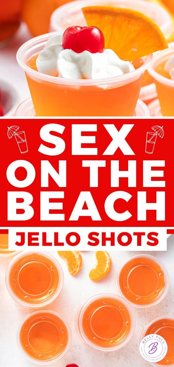 Beach Jello Shots, Vodka Jello Shots, Peach Jello Shots, Shots Alcohol Recipes, Jello Shots Vodka, Jello Pudding Shots, Peach Jello, Beach Drink, Jelly Shots