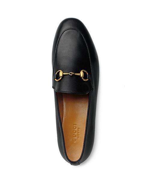 Elegant Gucci Loafers With Leather Footbed, Gucci Timeless Leather Sole Loafers, Timeless Gucci Loafers With Leather Sole, Timeless Gucci Slip-on Loafers, Timeless Gucci Loafers, Gucci Calf Leather Loafers With Branded Insole, Gucci Loafers In Calf Leather, Gucci Calf Leather Loafers, Classic Gucci Loafers With Leather Lining