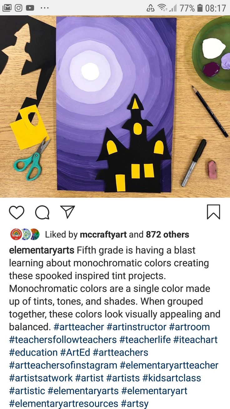 an image of paper cutouts and crafting supplies on a table with the caption below