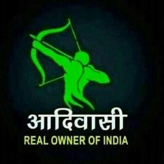 the real owner of india logo is shown in green on a black background with an arrow