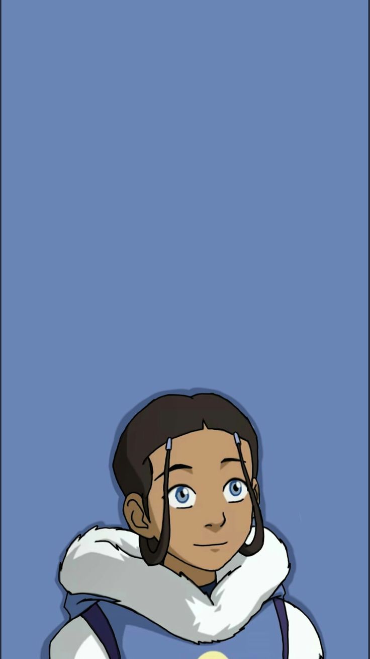 an animated avatar is shown in front of a blue background