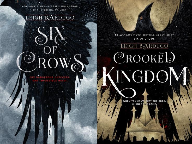 two covers for six of crows by leigh bardo