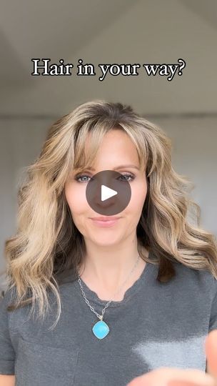 597K views · 2.5K reactions | Whether your hair is in your face, or you’re trying to grow out your bangs, this is a super easy way to pull your hair out of our face.  Enjoy ❤️.                                          #hairlooks #hairideas #hairfashion #hairtutorial #HairTutorialVideo #hairtutorialsvideos #hairvideoshow #hairvideos #hairshow #hairstyles #hairstyling #hairguru #easyhairstyles #quickhairstyle #simplehairstyle #simplehair #prettyhairstyles #prettyhair #beautifulhair #beautifulhaireveryday #hairinfluencer | Melissa Miller-Simpson Hairshow Hairstyles, Melissa Miller, Hair Curling Tutorial, Hair Curling, Nails Makeup, In Your Face, Hair Shows, Hair Videos Tutorials, Hair Nails