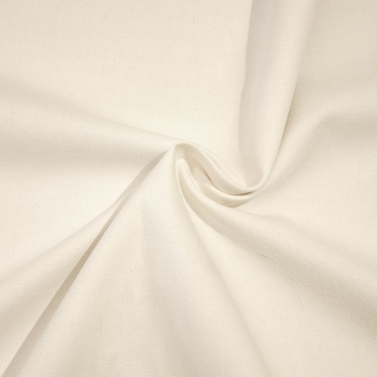 the white fabric is very soft and smooth