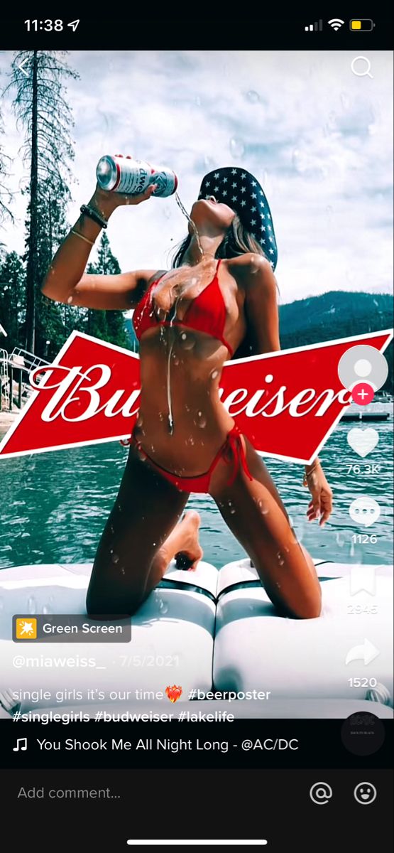 Budweiser Girls, Beer Shot, Boudiour Poses, Lake Photoshoot, Beer Pictures, Bouidor Photography, Beer Photos, Beer Girl, Poster Diy