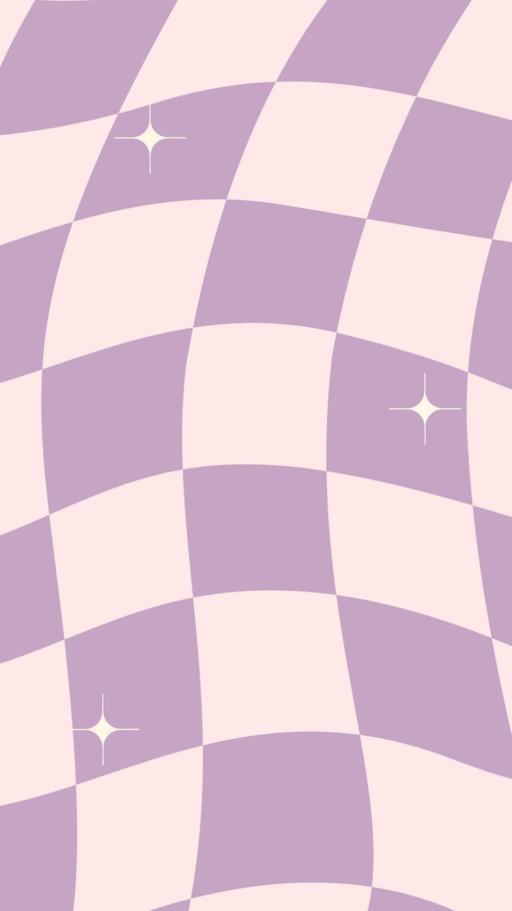 an abstract checkerboard pattern with stars in the center and on the back ground