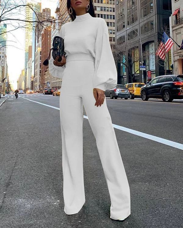 Collar Jumpsuit, Chique Outfits, Jumpsuit Elegant, Casual Jumpsuit, Looks Chic, Jumpsuit Fashion, Fashion 2020, Looks Style, Mode Inspiration