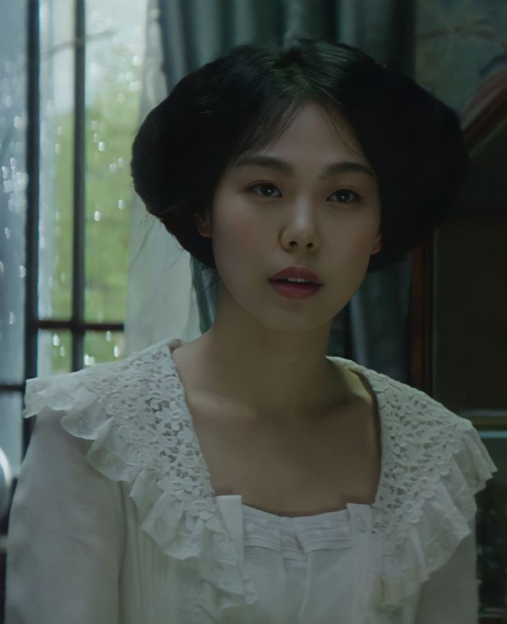 The Handmaiden Hideko The Handmaiden, The Handmaiden Aesthetic, Handmaiden Aesthetic, The Handmaiden, Park Chan Wook, Period Piece, Lee Sung Kyung, Sung Kyung, Lee Sung