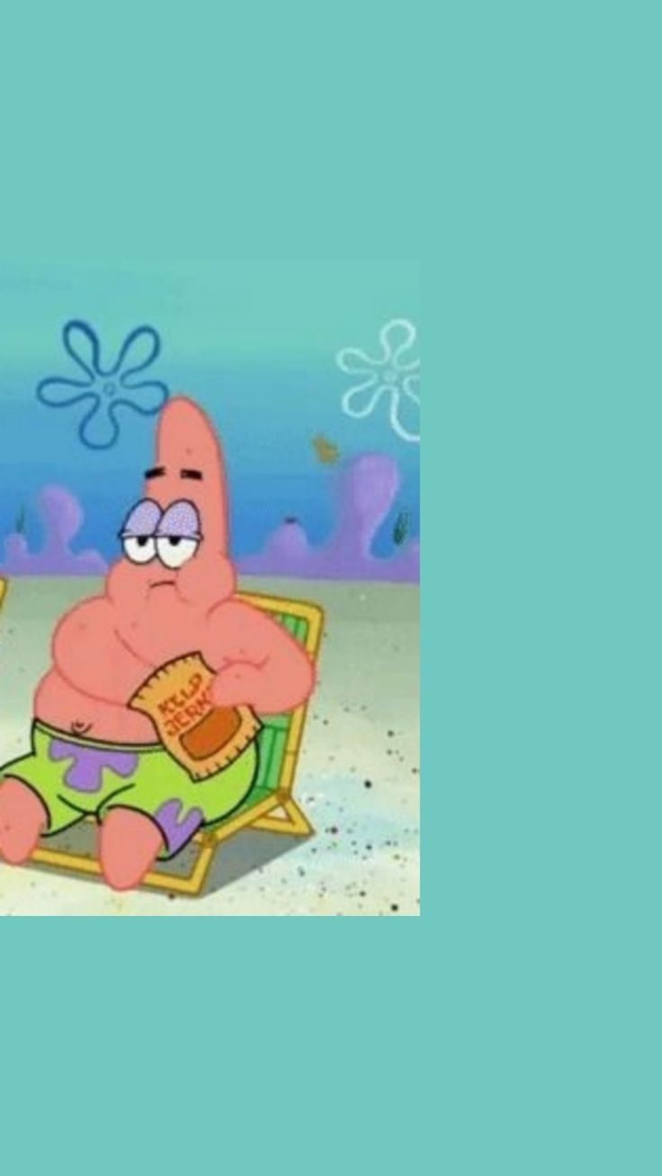 an animated character sitting in a chair on the beach