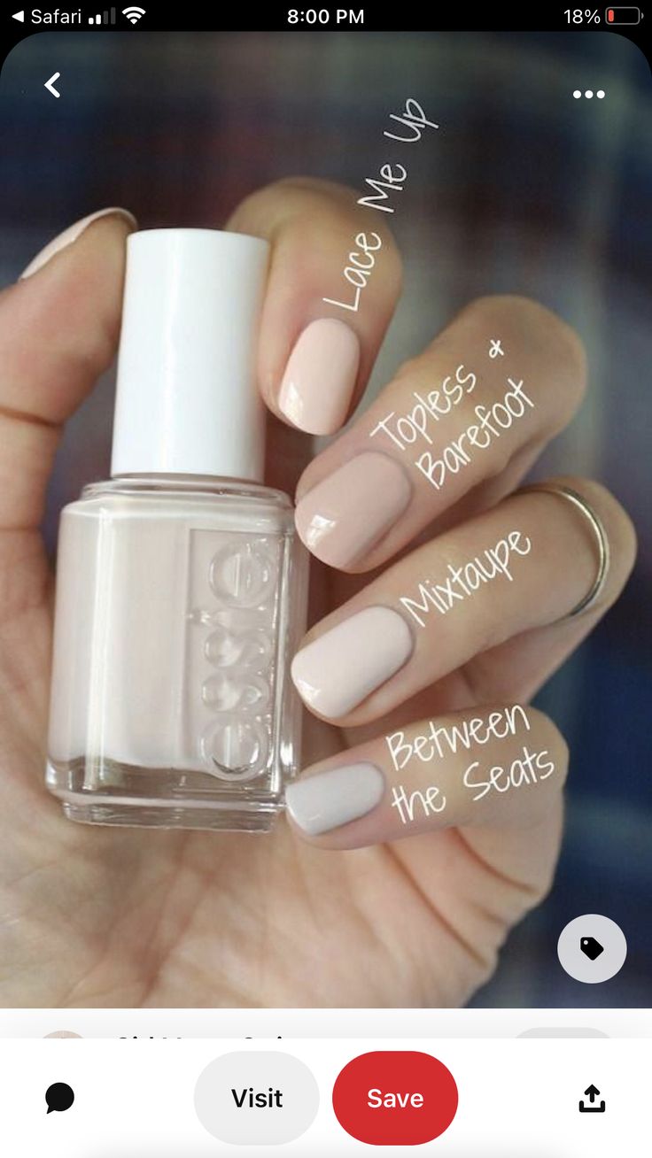 Big Nails, Nagellack Trends, Smink Inspiration, Essie Nail Polish, Essie Nail, Nail Health, Neutral Nails, Manicure Y Pedicure, Long Bob