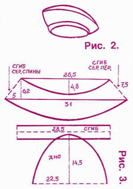 the diagram shows how to make a boat out of wood and plastic, as well as measurements